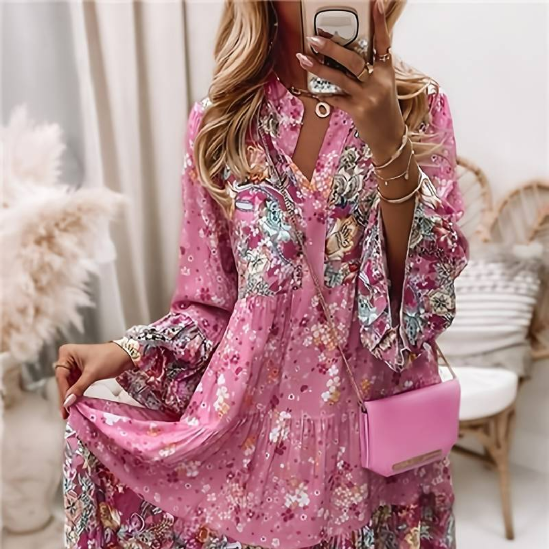 Eira - Bedrucktes Boho-Kleid 2