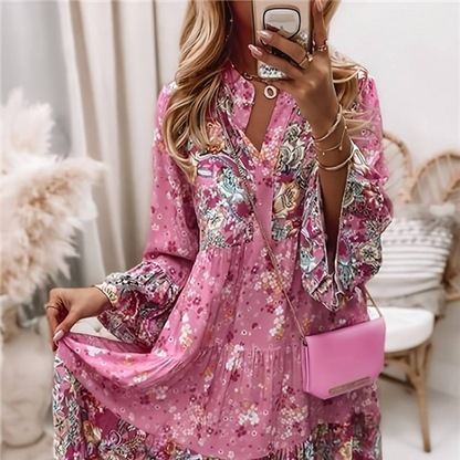 Eira - Bedrucktes Boho-Kleid 2