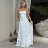 Gabriela | Robe de soirée maxi pour femmes avec motif floral