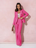 Elisea | Damen Moderne Blazer Satz | Sommer 15