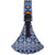 Blaues Muster