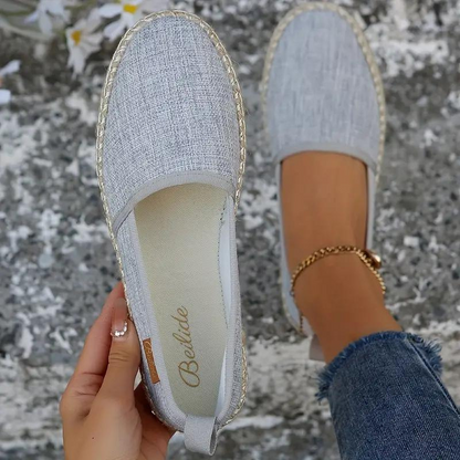Damen Canvas Slip-On Schuhe | Sommer