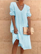 Hell Blau