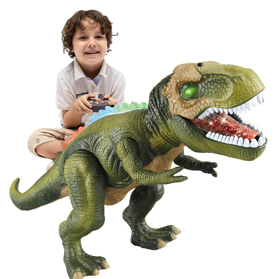 Ferngesteuertes Dinosaurierspielzeug, laufend, brüllend 