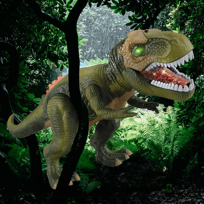 Ferngesteuertes Dinosaurierspielzeug, laufend, brüllend 
