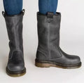 Gefütterte Damenstiefel | Leder 2