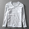 Herren Langarm T Shirt Mit Klassischer Passform | Minimalistischer Stil
