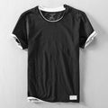 Herren T Shirt mit kurzen Ärmeln und klassischer Passform | Minimal Style