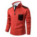 Herbstlicher luxuriöser weicher Strickpullover für Herren – Archer