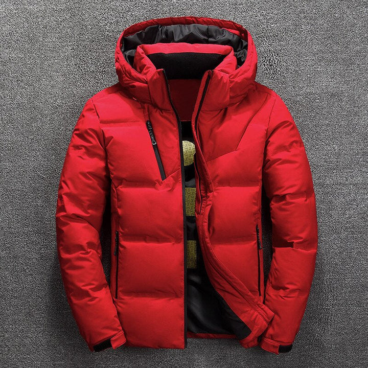 Herren Daunenjacke mit Kapuze | Winter