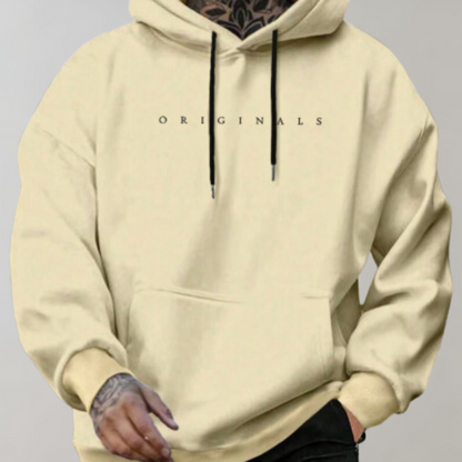 Herren Hoodie mit Grafikdruck | Lässiger Pullover mit „Originals“-Textdesign
