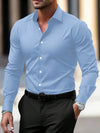 „Hugo“ Stylisches, tailliertes Hemd aus Soft-Touch-Stoff mit luftigem Muster