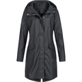 Jacke Damen | Wasserdichte Lange Jacke für Alle Jahreszeiten