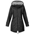 Jacke Damen | Winddichte Regenjacke Mit Kapuze Für Freizeitaktivitäten