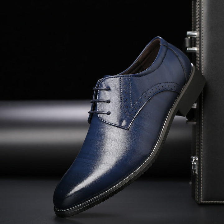 Jamie | Schicke Herren-Schnürschuhe mit Brogue-Details