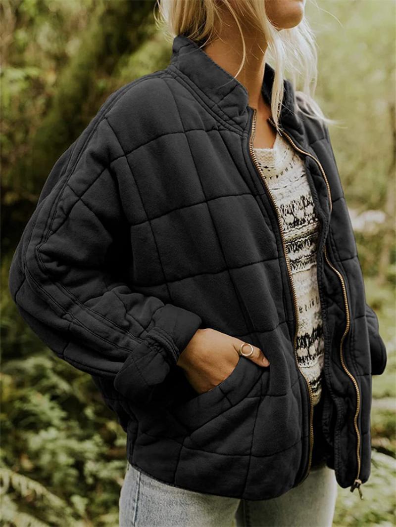 Jasmine | Stylische Steppjacke mit Reißverschluss