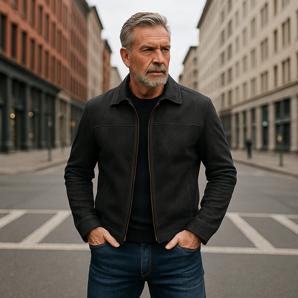 Kane – Zeitlose Kunstlederjacke