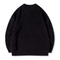 Klassischer Pullover mit Rundhalsausschnitt