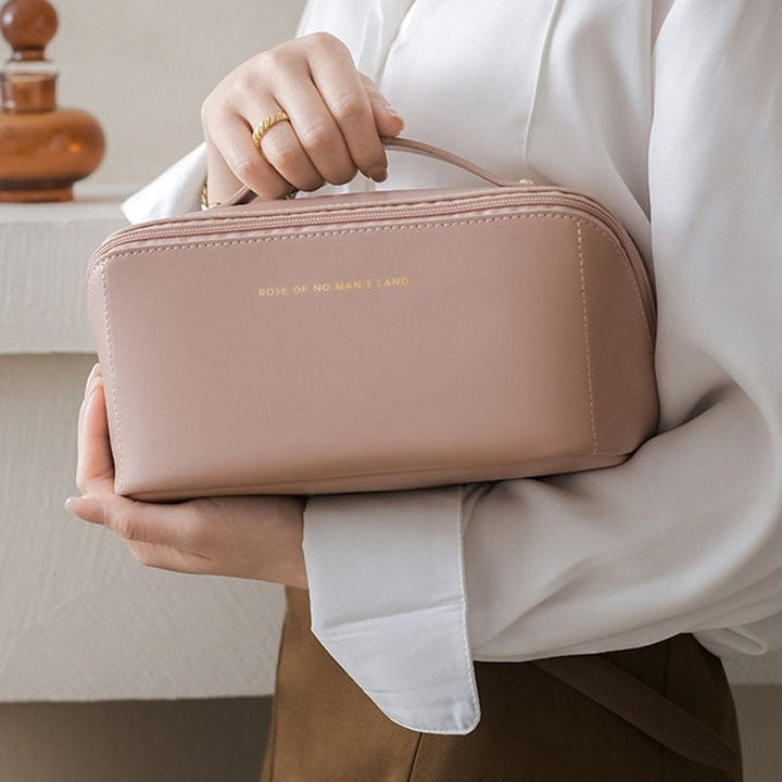 Karolina | Reise-Kosmetiktasche mit Fächern