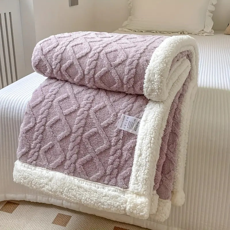 Kuschelige Sherpa-Decke 10