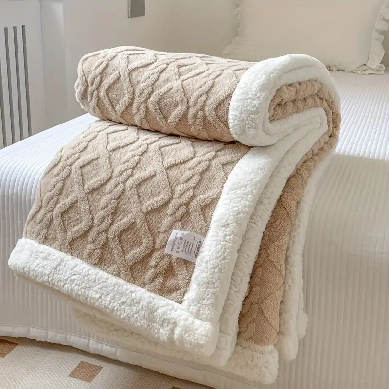 Kuschelige Sherpa-Decke 5