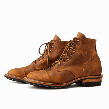 LUXEOUTFIT | Lederstiefeletten 0