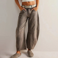 Damen Hosen mit hoher Taille und weitem Bein | Freizeit