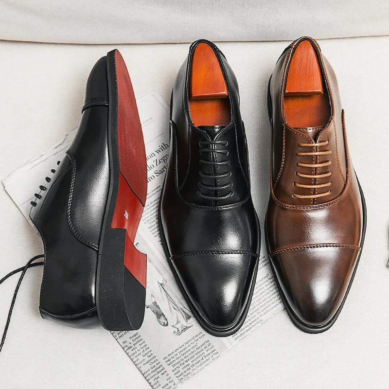 Leonel Oxford-Schuhe aus Ökoleder