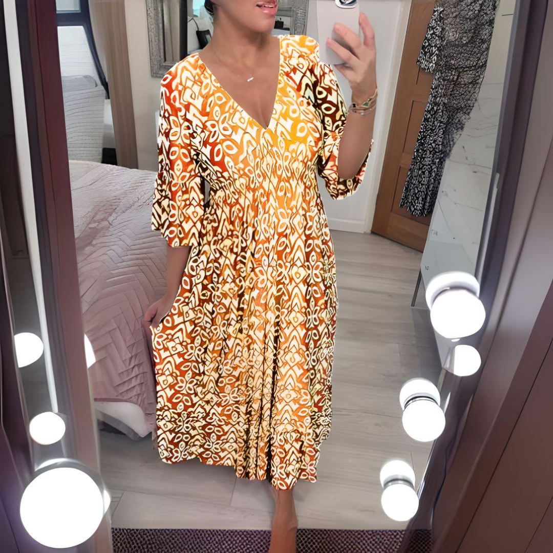 Lillia - Boho-Kleid mit Print 2