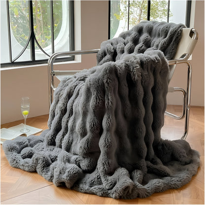 LuxeFleece - Kuschelige und elegante Wärmedecke für unterwegs Komfort 10