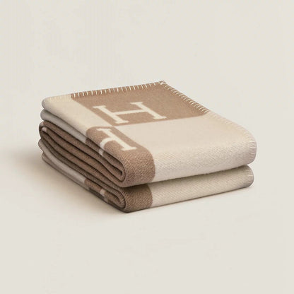 Luxuriöse Kuscheldecke – Weich und warm, mit H-Muster, für Sofa und Bett, gemütliche Heimdekoration