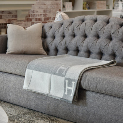 Luxuriöse Kuscheldecke – Weich und warm, mit H-Muster, für Sofa und Bett, gemütliche Heimdekoration