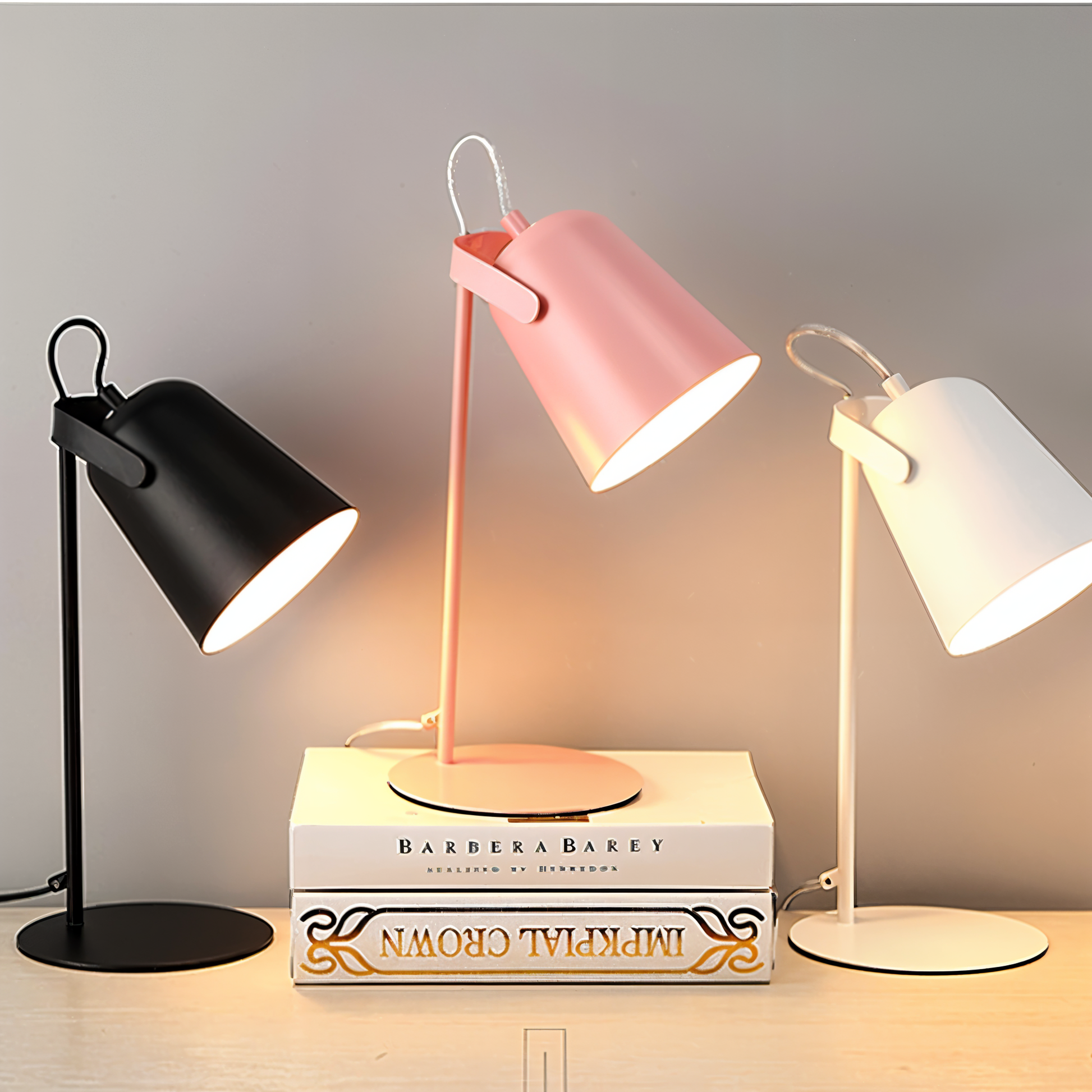 Macaron Tischlampe - Nordische  Schreibtischlampe - Verstellbare Lampe 6