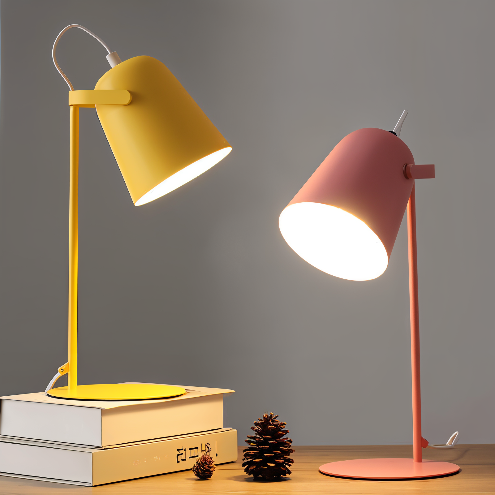 Macaron Tischlampe - Nordische  Schreibtischlampe - Verstellbare Lampe 7