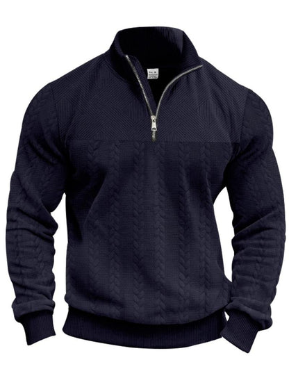 Marshall Pullover mit halbem Reißverschluss