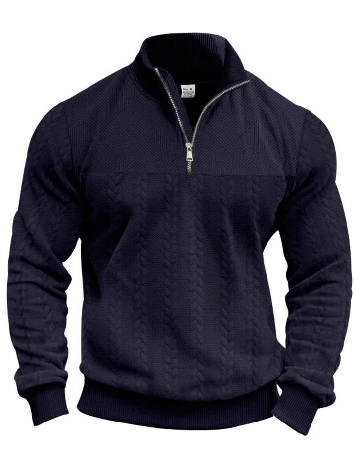 Marshall Pullover mit halbem Reißverschluss