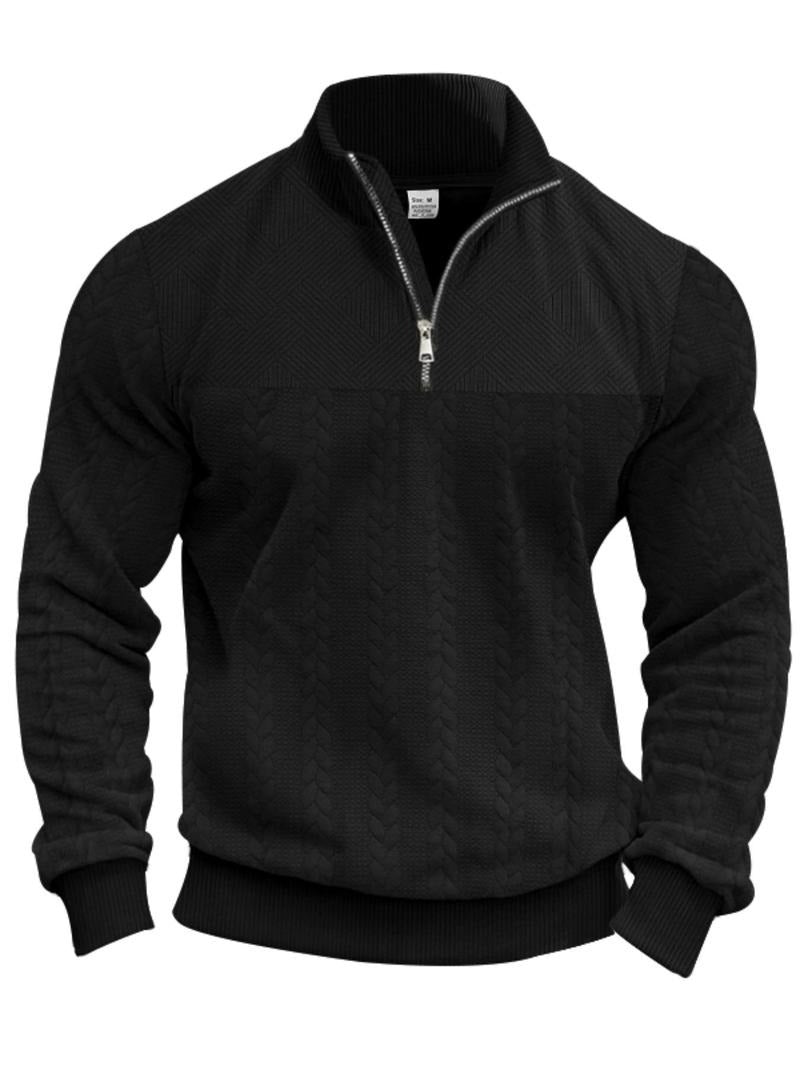 Marshall Pullover mit halbem Reißverschluss