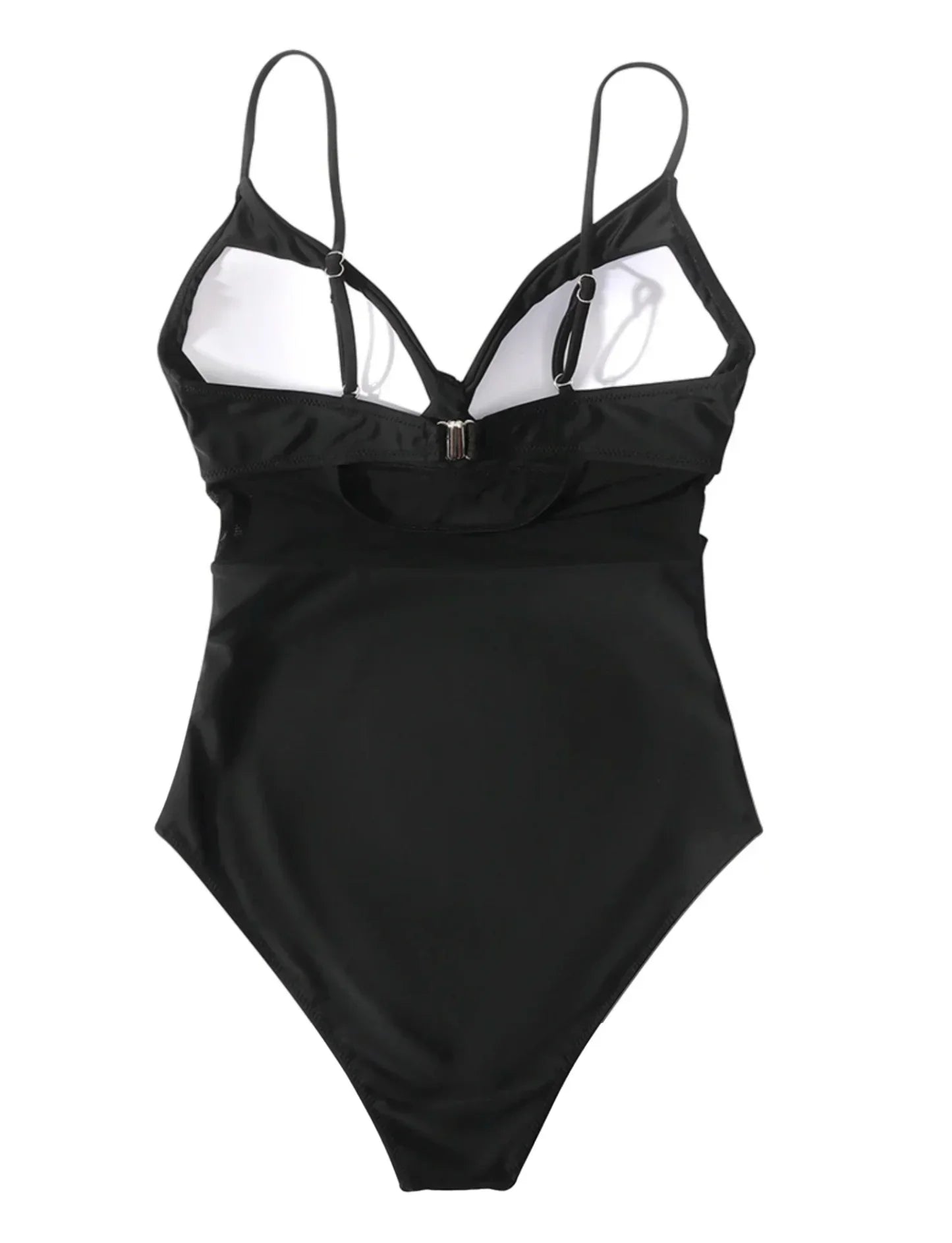 Annika | Costum de baie negru push-up pentru femei