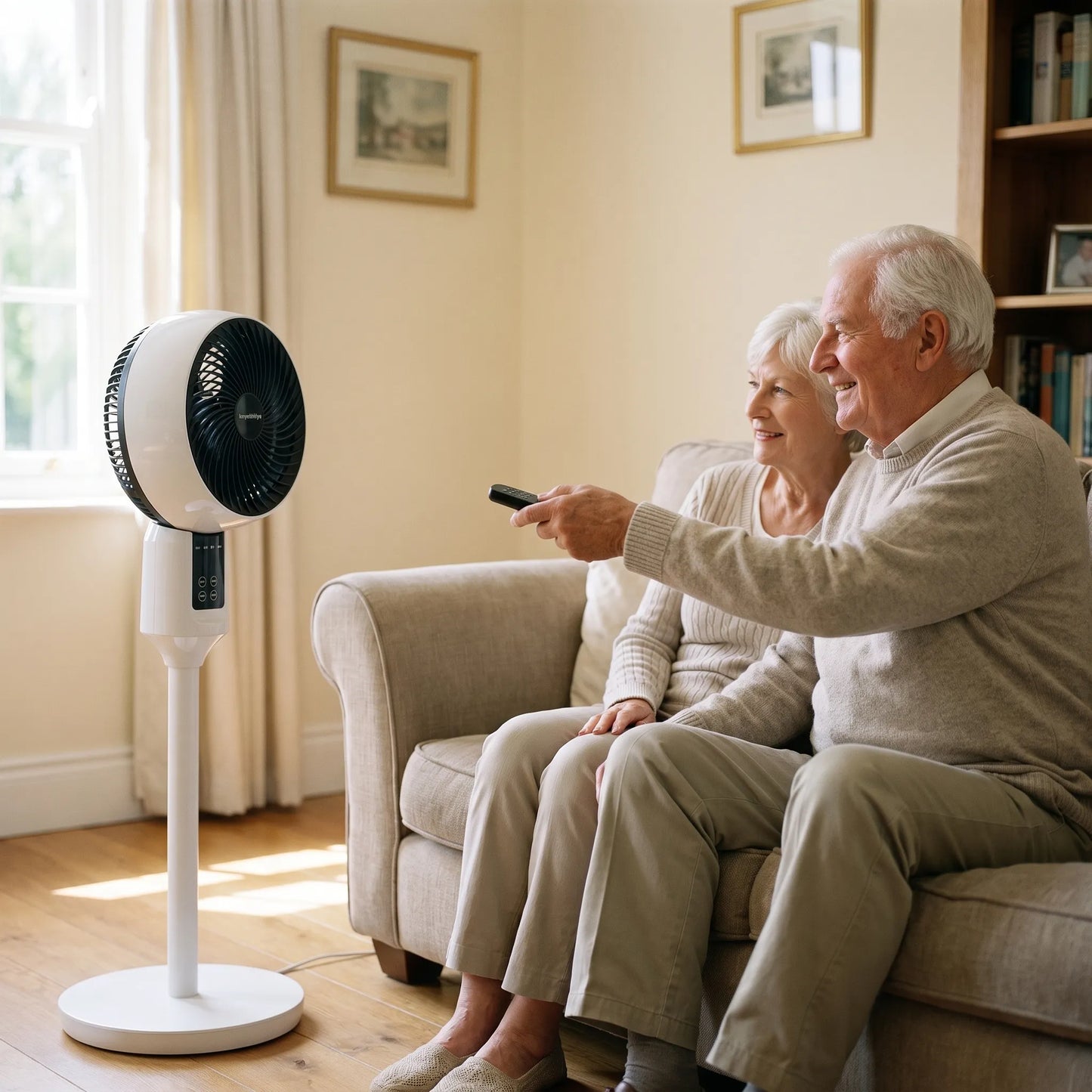 Ventilateur de circulation d'air 3D moderne
