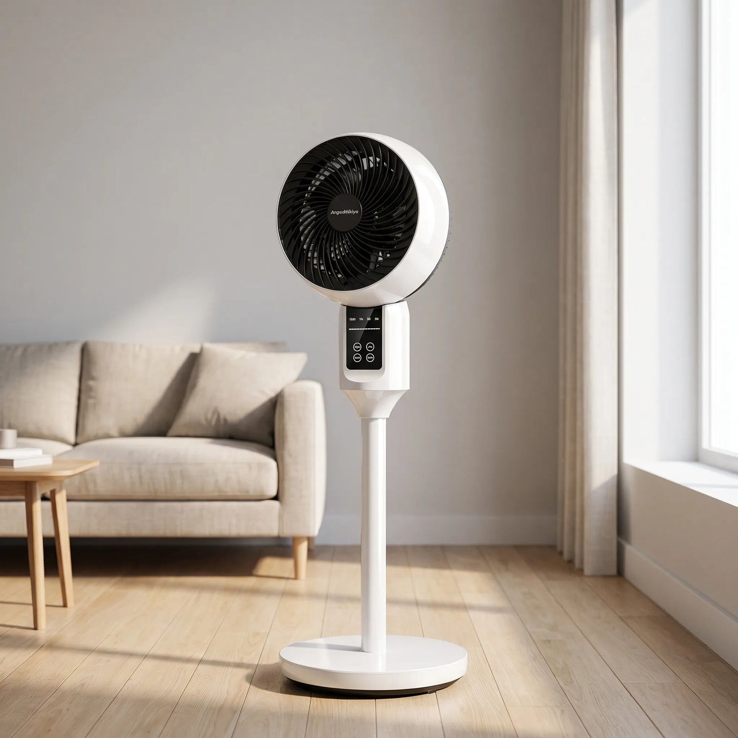 Ventilateur de circulation d'air 3D moderne