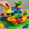 Murmelbahn Kinder Bauspielzeug Bunt Kunststoff 0