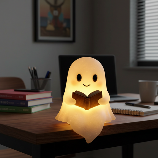 Nachtgeist – Eine kleine Geisterlampe, die Wärme und Licht spendet 0