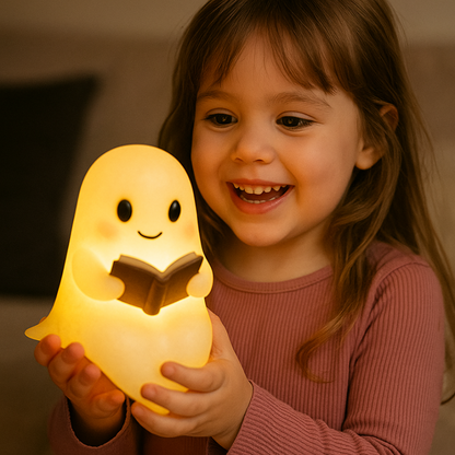 Nachtlicht Kinder LED Nachtlampe Geist warmes Licht 5