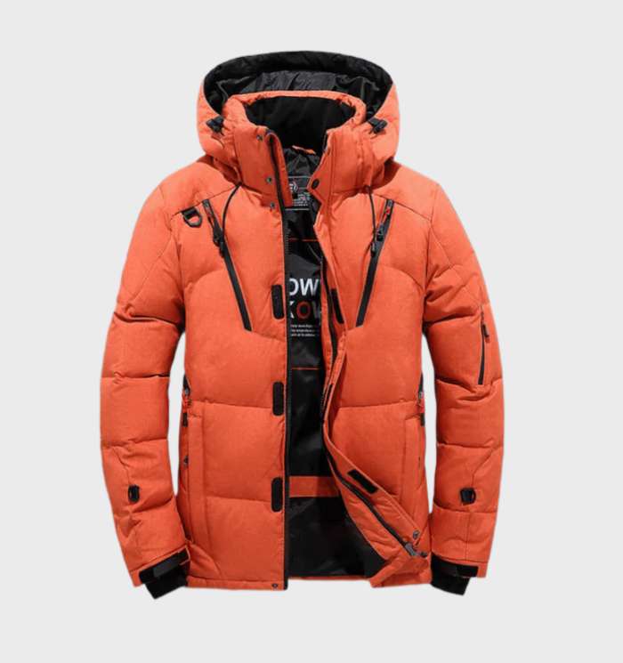 Nicholas - Dick gefütterte wasser- und winddichte Parka-Winterjacke