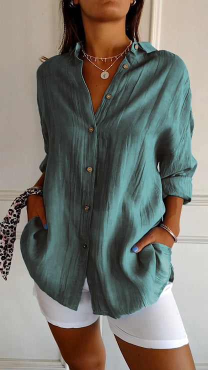 Nira | Damen Sommer Hemd | Langarm 6