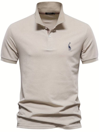 Noah | Slim Fit Klassisches Poloshirt mit sportlichem Kragen-Detail 5