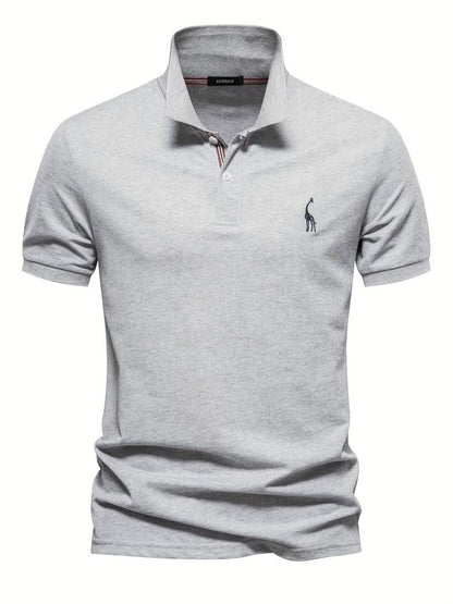 Noah | Slim Fit Klassisches Poloshirt mit sportlichem Kragen-Detail 6