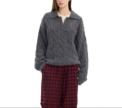 Maglione a collo alto da donna a maniche lunghe | Casual