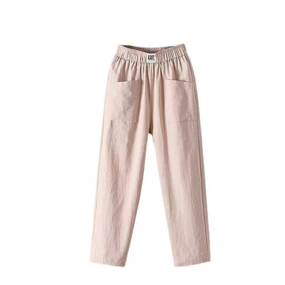 OLIVIA - Leinenmischhose 4