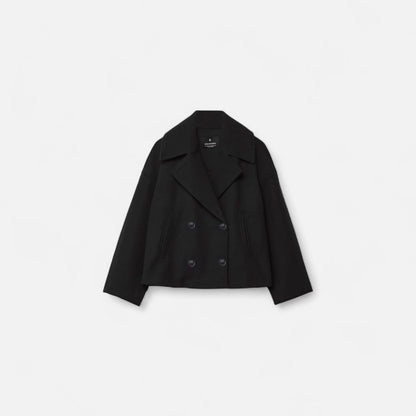 Old World | Minimalistische, taillierte Damenjacke – Moderne Struktur, mühelose Eleganz 1